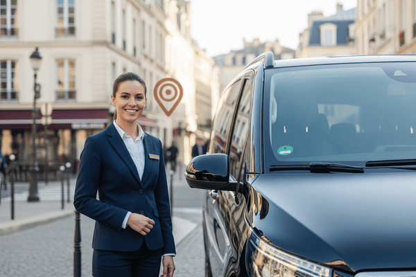 Carte interactive montrant la localisation des chauffeurs VTC Hopyou disponibles dans toute la France